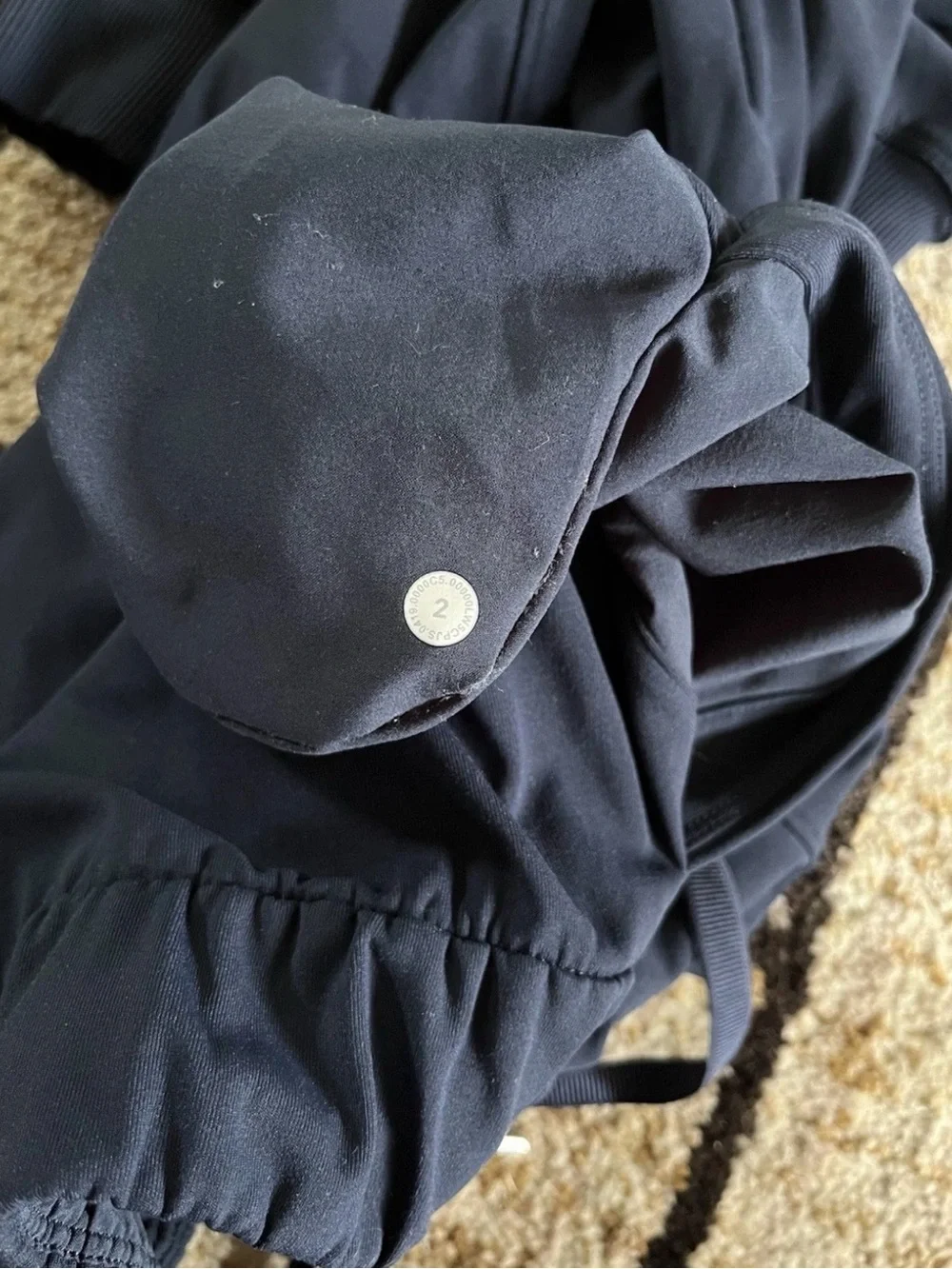 Lululemon On The Fly Joggers Blue Womens Size 2 Activewear Athleisure Athletic